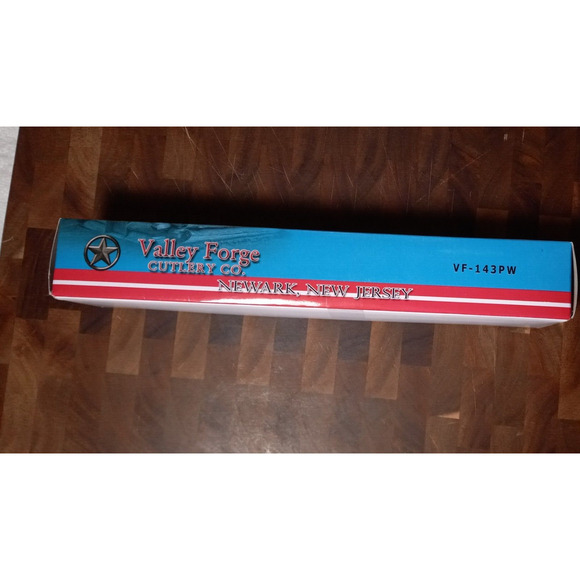 Valley Forge Hunting Knife High Carbon Steel 3.75MM w/ Leather Sheath VF-143PW - Picture 11 of 11